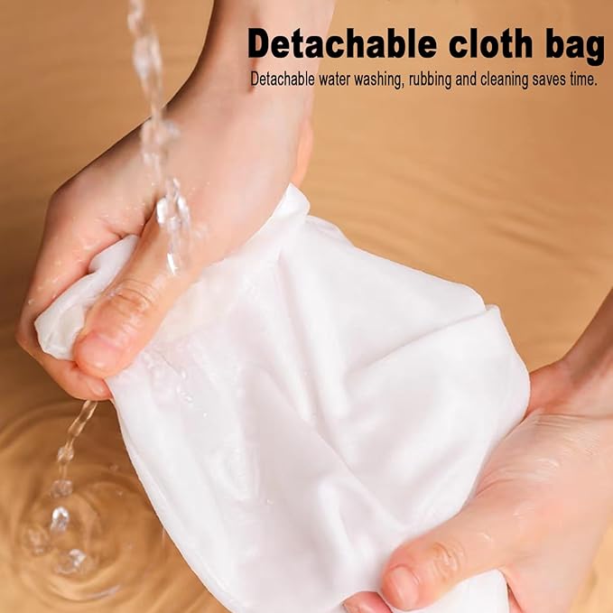 Ultra Fine Mesh Strainer Bags, Reusable Fine Mesh Strainer with Handle, Yogurt Strainer, Cheese Cloths, Suitable for Filtering Tea, Yogurt,Juice,Lard, Bacon Grease, Coffee and Milk