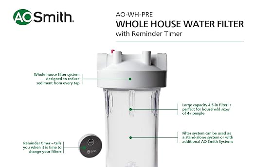 AO Smith Single-Stage Whole House Water Filter - Image 2