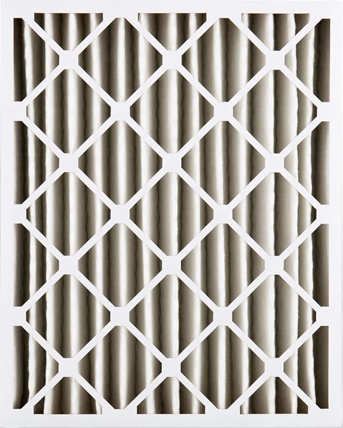 Nordic Pure 16x25x4 (15_1/2 x 24_1/2 x 3_5/8) Pleated Air Filters MERV 15 Plus Carbon 6 Pack