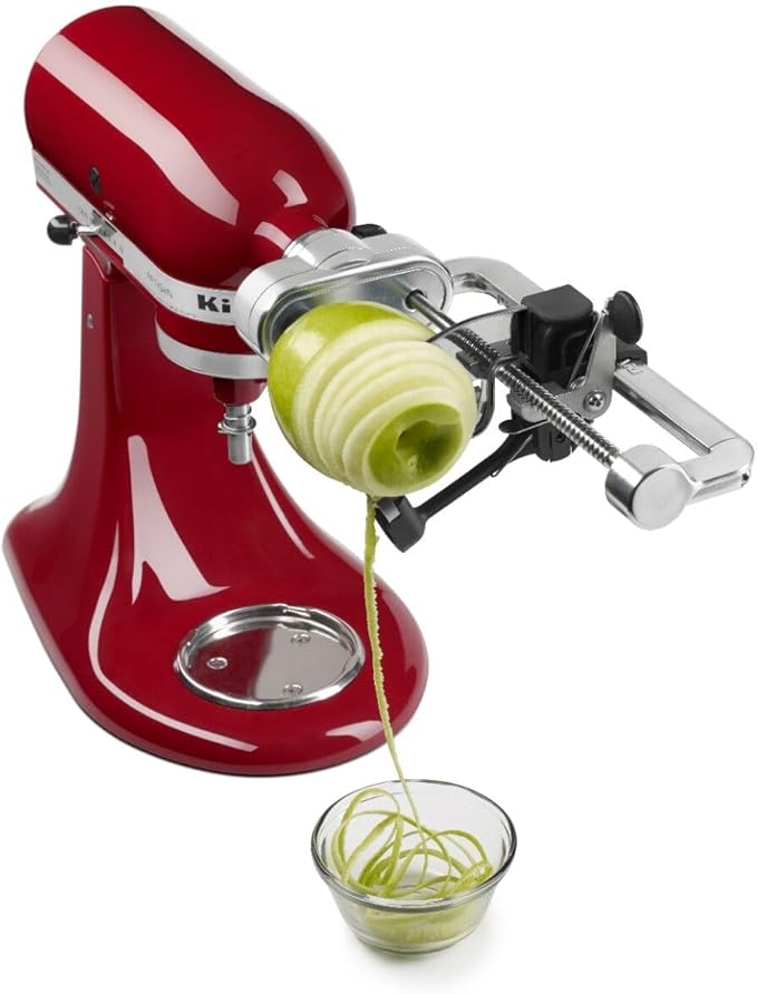 KitchenAid Stand Mixer Attachment, KSM1APC Fruit and Vegetable Spiralizer-FlexoryFit