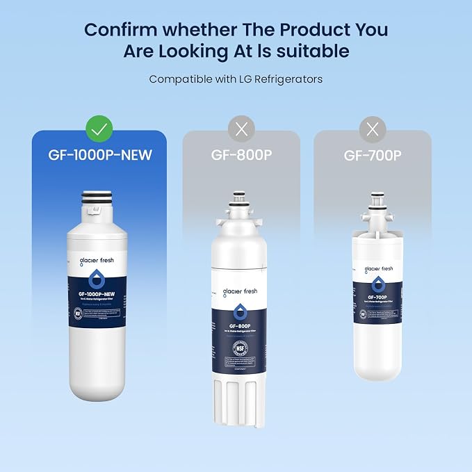 GLACIER FRESH Water Filter LT1000PC Replacement - Image 5