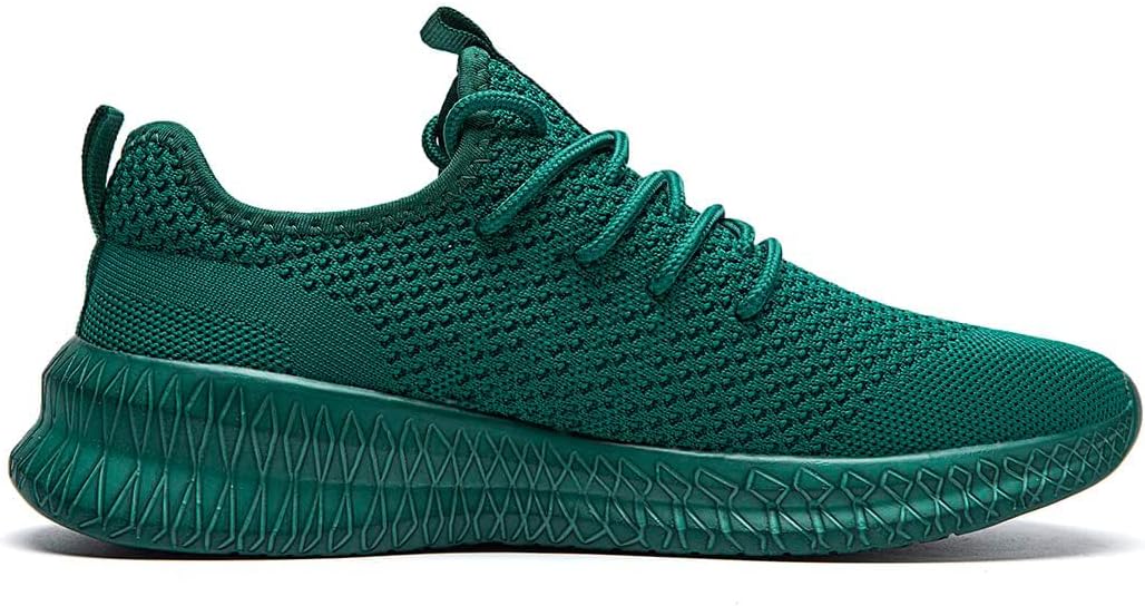 FUJEAK Men Running Shoes Men Casual Breathable Walking Shoes Sport Athletic Sneakers Gym Tennis Slip On Comfortable Lightweight Shoes