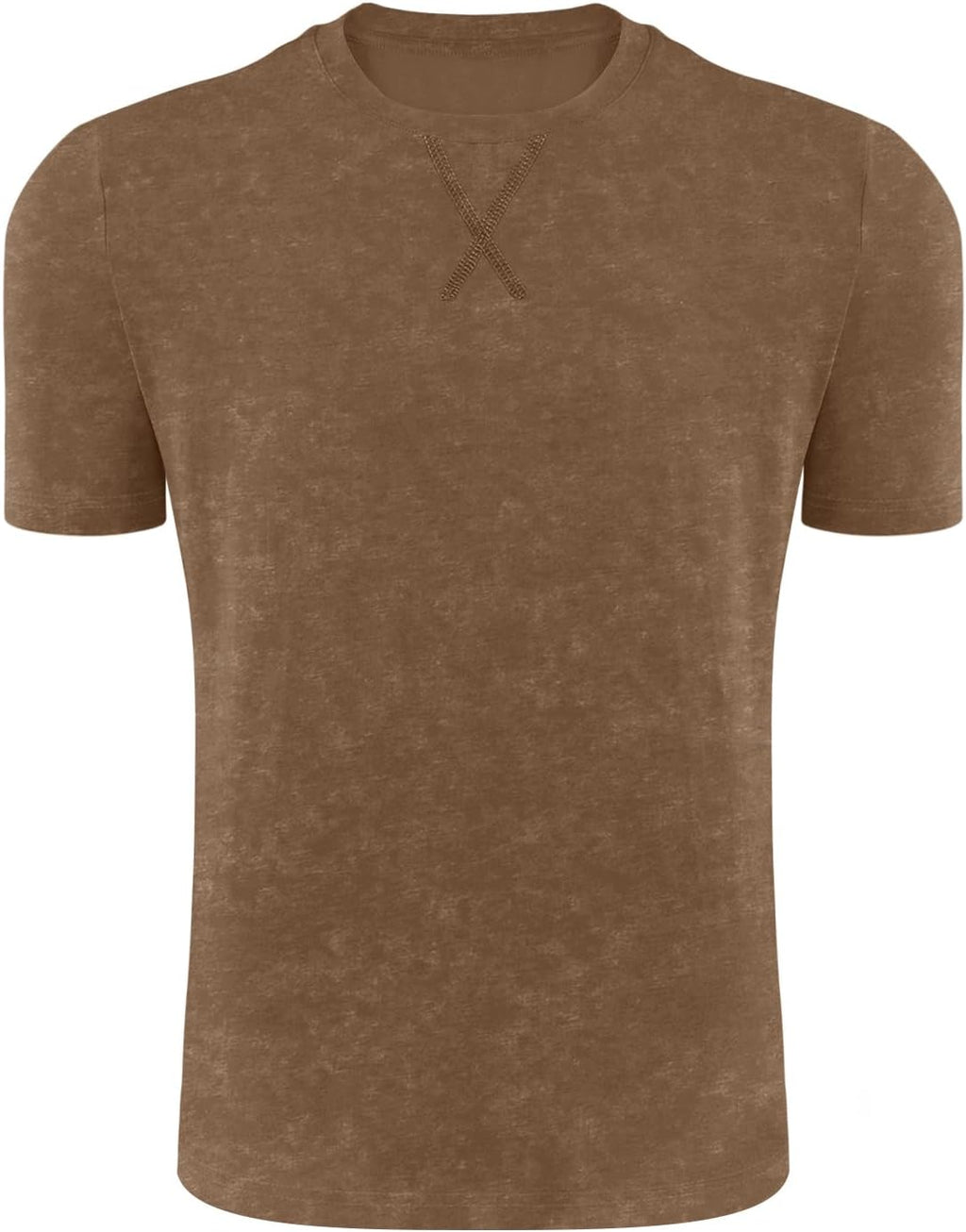 LOGEEYAR Men's Athletic Washed T-Shirts Basic Crew Neck Tees Tops Causal Distressed Cotton T Shirts for Men