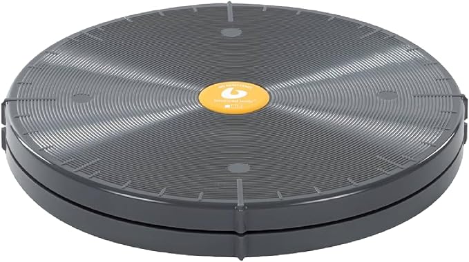 Balanced Body Precision Rotator Disc (Single), Fitness and Balance Disc for Core Strengthening, Pilates Equipment-FlexoryFit