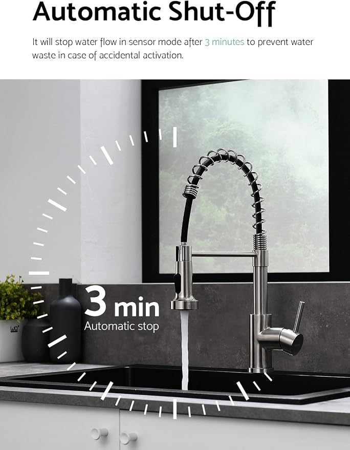 WEWE Touchless Kitchen Faucet - Image 5