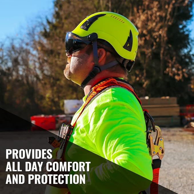 Malta Dynamics APEX Type 2 Safety Helmet – OSHA and ANSI Z89.1 Compliant Safety Hard Hats for Construction Workers and Vented Helmet for Head Protection