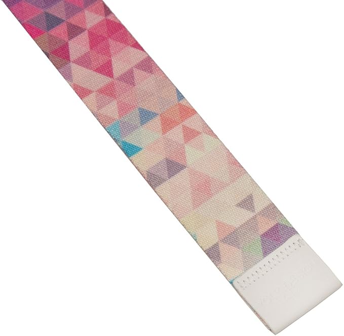 yogadesignlab YOGA DESIGN LAB | The Yoga Strap | Luxurious, Extra Long, Super Soft, Eco Printed | Studio Quality, Adjustable | Safely Stretch Further and Hold Longer | 8 ft Long-FlexoryFit