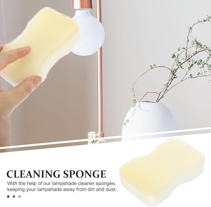 Didiseaon 15pcs Lampshade Cleaner Sponge Set, Dry Cleaning Dust and Soot - Image 3