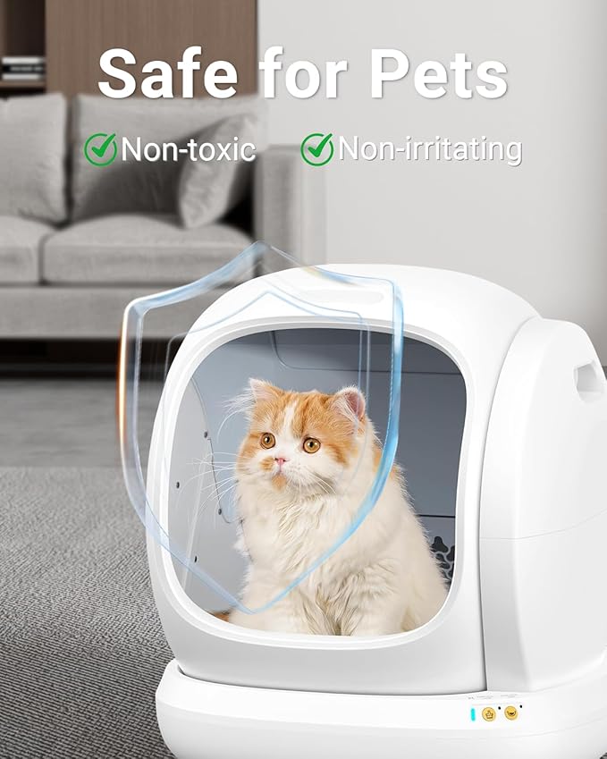 12 Packs Cat Litter Deodorizer Compatible with Meowant Self-Cleaning Cat Litter Box, Pet Deodorizer Odor Eliminator, Cat Litter Odor Control,Odor Removing Gel Suitable for MW-SC01/MW-SC02/LB02
