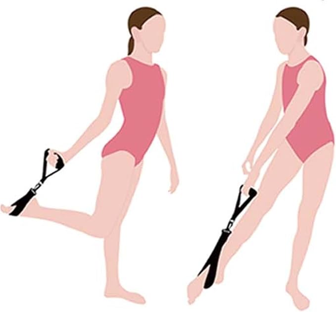 Stretching Straps for Flexibility, Balance, and Leg Stretching – Multiple Styles for Yoga, Ballet, Dance, Gymnastics & Physical Therapy-FlexoryFit