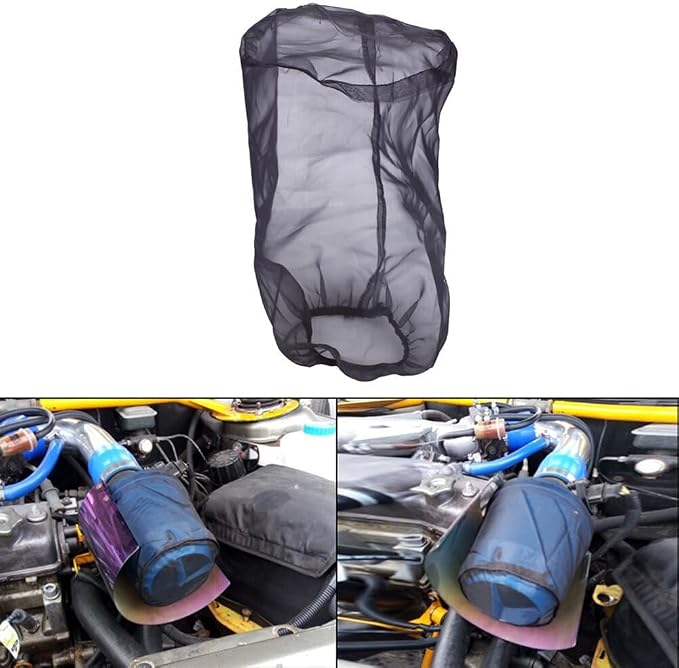 Car Intake Filter Mesh Cover Polyester Cloth Oilproof and Dustproof Cover Cold - Image 6