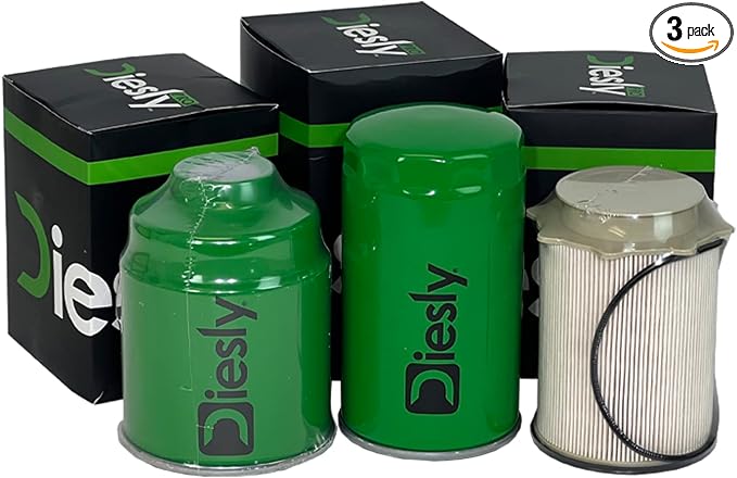 Diesly Pro 6.7L Fuel and Oil Filters | LIFETIME INJECTOR WARRANTY | Replacement by Diesly