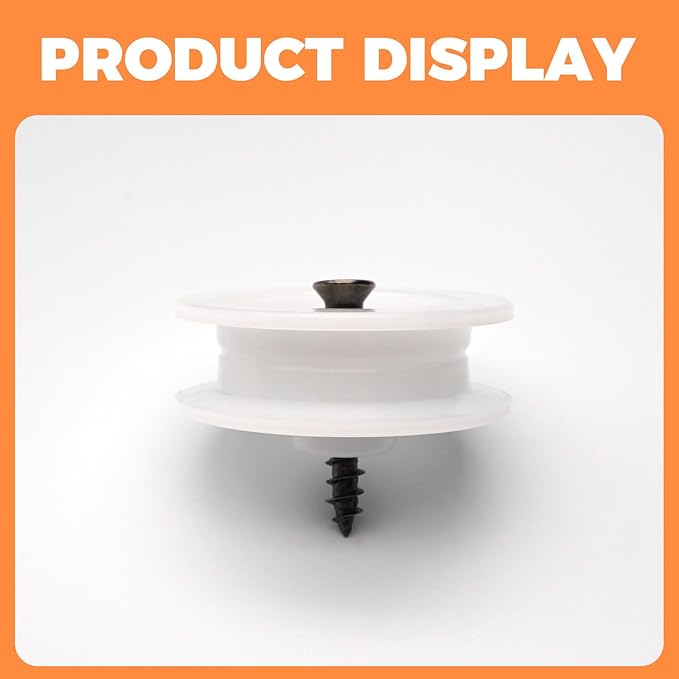 Dishwasher Tub Dishrack Roller 5304507405 for Frigidaire Dishwasher, Upper Dishrack Roller Replaces 154333903 154333902 5300809917 154333901 154213401 154080001