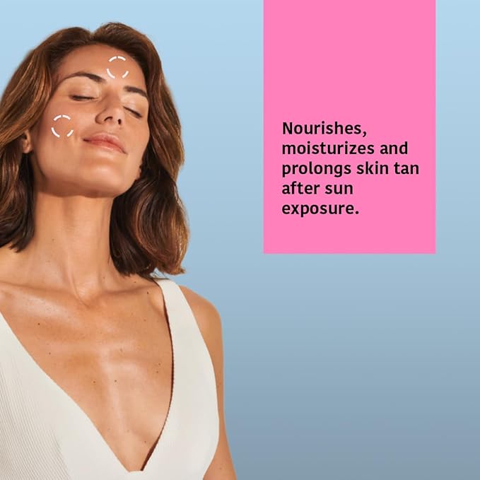 IROHA NATURE AFTERSUN Facial Mask that Nourishes & Prolongs Tan | 15 Pack | With Algae, Probiotics & Hyaluronic Acid | More Hydrated, Strengthened & Glowing Skin | Anti-Aging-FlexoryFit