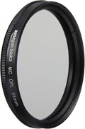 Amazon Basics Circular Polarizer Camera Lens Filter - 55 mm