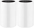 2 Pack Blue Pure 411 Filter Replacement Compatible with Blue Pure 411 Genuine, 411+, 411 Auto and MINI Air Purifiers, Package Include the 2 HEPA Filters and 2 Activated Carbon Filter