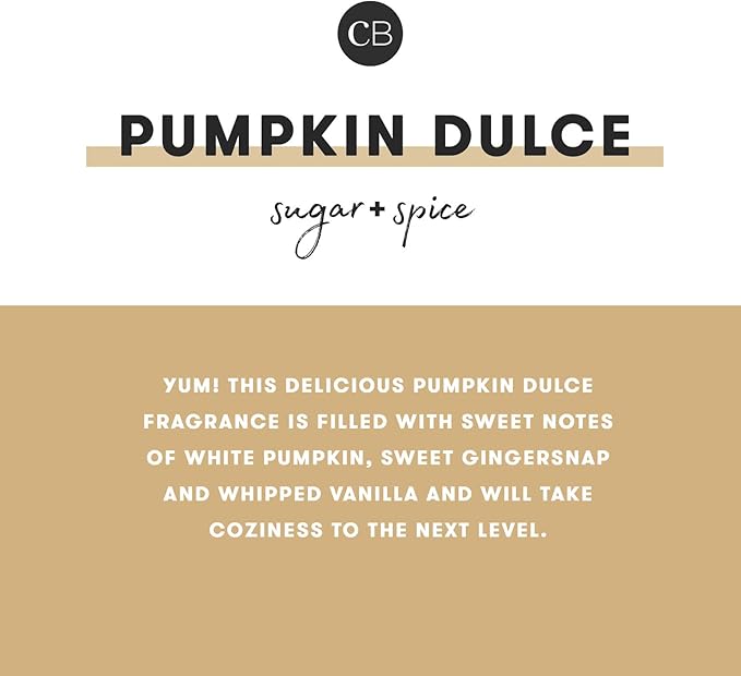 Capri Blue Glimmer Reed Diffuser Set - Includes Diffuser Sticks, Scented Oil, and Decorative Glass Bottle - Home Decor Room Freshener - Capri Blue Home Fragrance - Pumpkin Dulce (8 fl oz)