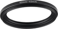 52mm to 43mm Step Up Ring Filter Adapter Black Metal Step up Adapter Rings by Unknown