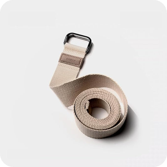 Fitness Yoga Strap, Soft Cotton Workouts Unisex Yoga Straps, Stretch Bands for Exercise and Flexibility, Yoga Belt for Fitness, Yoga, Pilates-FlexoryFit