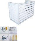 Aluminum Outdoor Condenser Protective Cover, freestanding Enclosure to Cover by Unknown