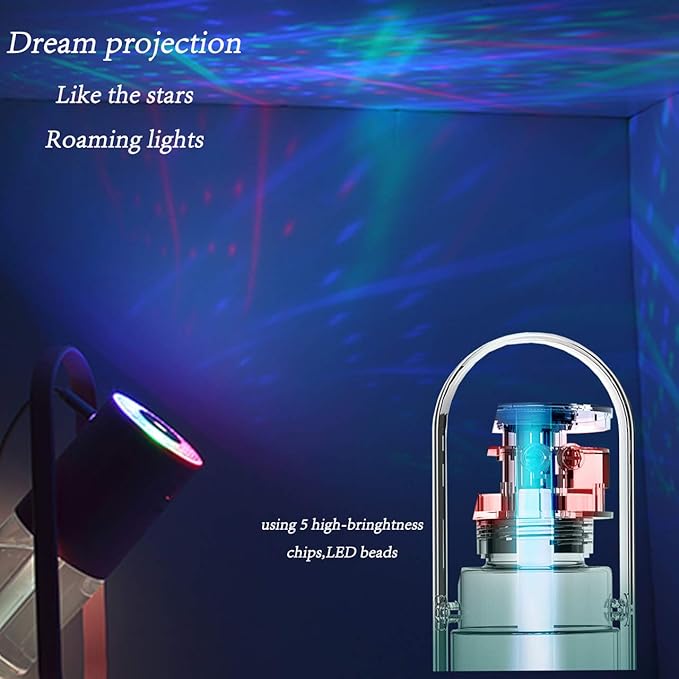 Cool mist humidifier-Portable mini humidifier with led lights,usb portable air humidifier ultra-quiet, Suitable for Babies, Kids, Indoor, Bedroom, Office, Car, Travel