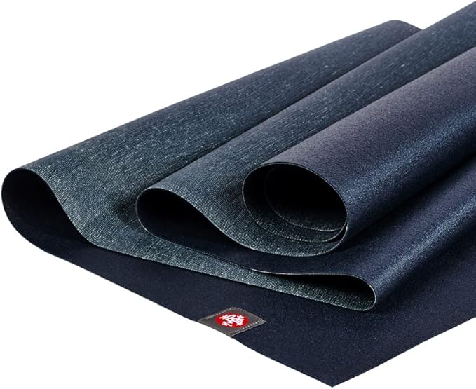 Manduka eKO SuperLite Yoga Mat - 1.5mm Natural Rubber | Foldable & Travel Friendly | Soft Textured Surface | Eco-friendly-FlexoryFit