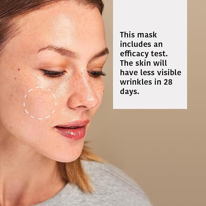 IROHA NATURE Replumping & Anti-Aging Tissue Face Mask (Pack of 15) | With Triple Hyaluronic Acid | Deep Hydration & Anti-Aging Effect | Softer, Calmer Skin | 100% Vegan-FlexoryFit