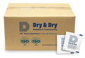 Dry & Dry Silica Gel Packets Desiccants - Rechargeable Silica Gel Packs, Desiccants Packets - 10000 Pack (1 Gram)