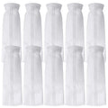 12 Pack 4" x 14" Filter Socks 4 Inch Ring by 14 Inch Long 200 Micron Filter Bag, Felt Filter Sock for Aquarium, Industry, Chemical, Water Liquid Filter Bags
