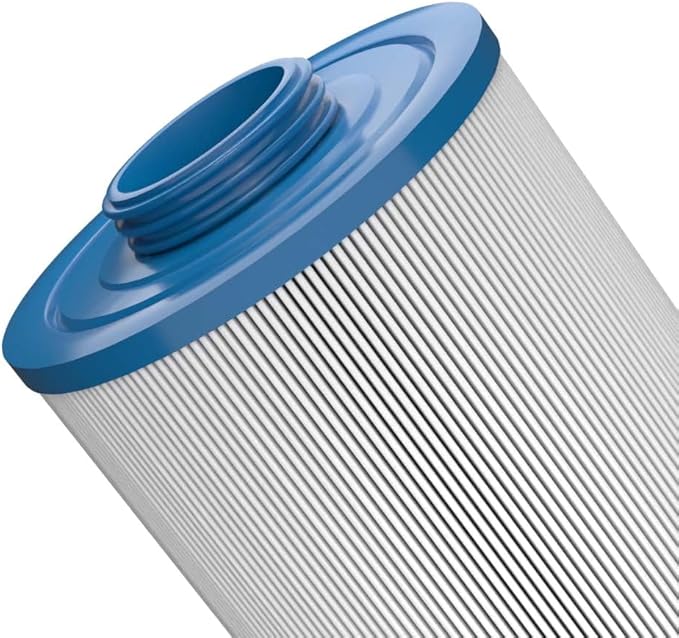 Tier1 Replacement for Waterway Spa Filter 817-0050 - 4PK | Compatible with 817-0050, Pleatco PWW50, Unicel 6CH-940 | 7-5/8" x 6" | Trilobal Fabric | Washable & Reusable | High Flow