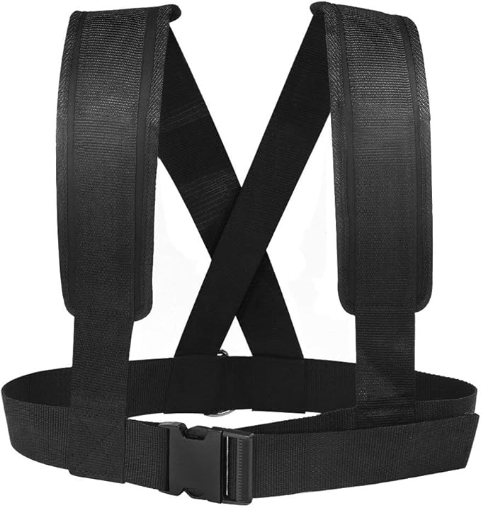 YNXing Sled Harness Workout Resistance and Assistance Trainer Physical Training Resistance Rope Kit Improving Speed, Stamina and Strength-FlexoryFit
