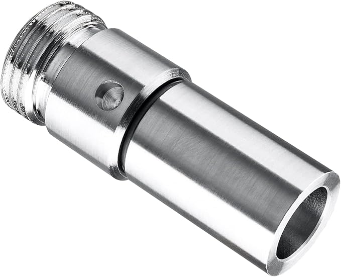 High Sierra Showerheads® - All Metal High Efficiency Low Flow Showerhead - Retrofits Acorn Shower Heads and Logan Wizard with 1/2 inch-14 nps male threads - 1.25 GPM - Chrome