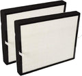 Nispira True HEPA Activated Carbon Air Filter Replacement Set Compatible with Air Purifier A350 A375. Compared to Part BF25A 2 Packs