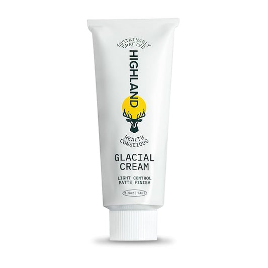 Highland Glacial Cream - Versatile hair styling cream that smooths, de-frizzes, texturizes & boosts curls. Natural, plant-derived, & made for all hair types. (2.5 oz)-FlexoryFit