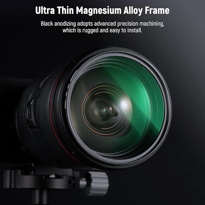 NEEWER 77mm UV/CPL/ND Lens Filter Kit, UV Protection + Circular Polarizing + - Image 7