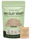 Micro-Pak Dri Clay Kraft, Highest Moisture Absorption Desiccant Packs, Silica by Micro-Pak