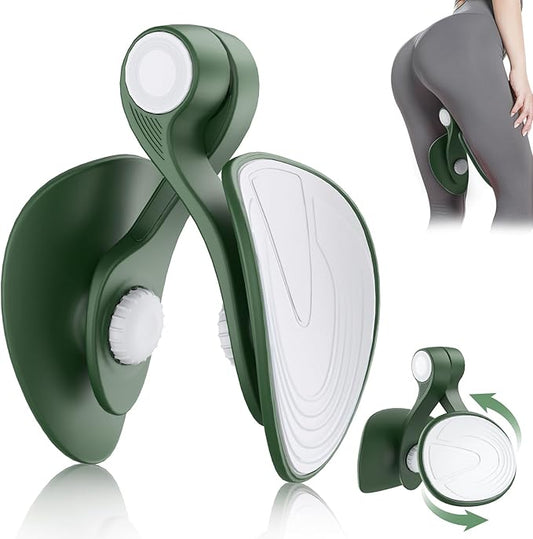 Hip Trainer Kegel Exerciser, Pelvic Floor Trainer, Kegel Trainer for Postpartum Rehabilitation, Trimmer Inner Thigh, Thigh Toner Workout-FlexoryFit