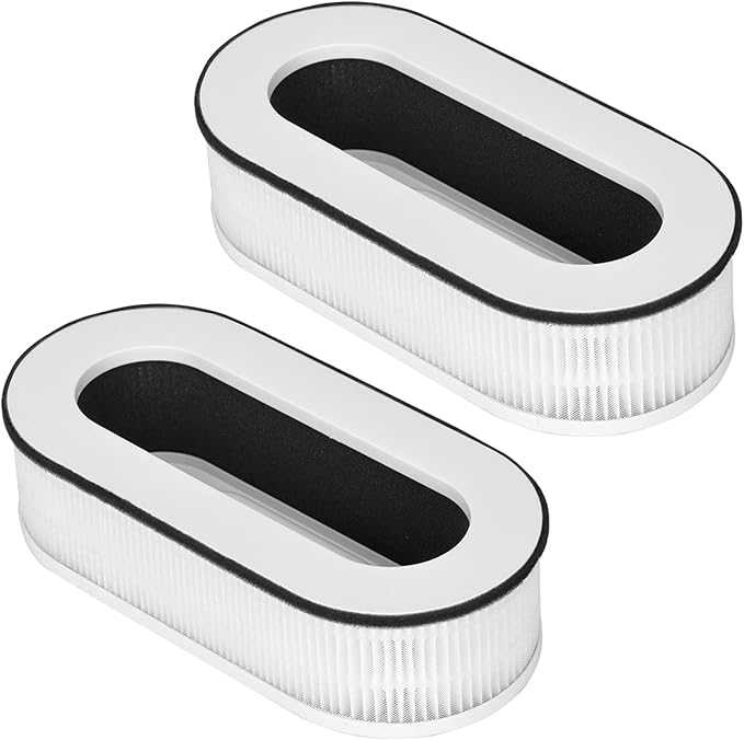 for RENPHO RP-AP068 Air Purifiers True Replacement Filter, Compatible 3-in-1 Grade Air Purifier RP-AP068 Filters, White,2 Pack