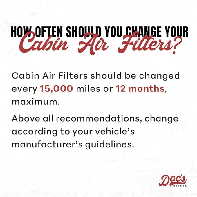 Doc's Diesel Cabin Air Filter D3932C | Compatible - Image 6