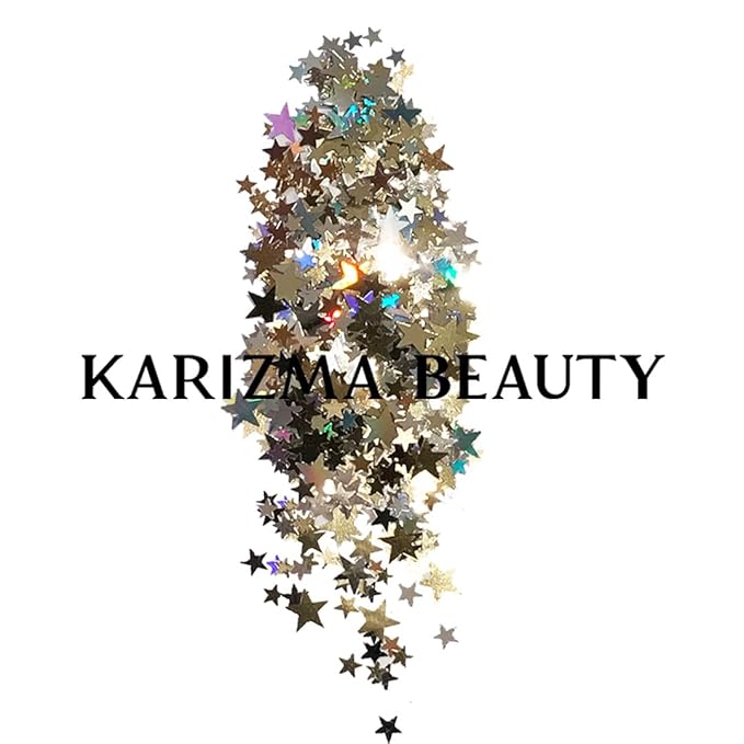 KARIZMA Superstar Glitter - 10g Chunky Face, Hair, Eye & Body Glitter Set for Women - Rave & Festival Accessories-FlexoryFit