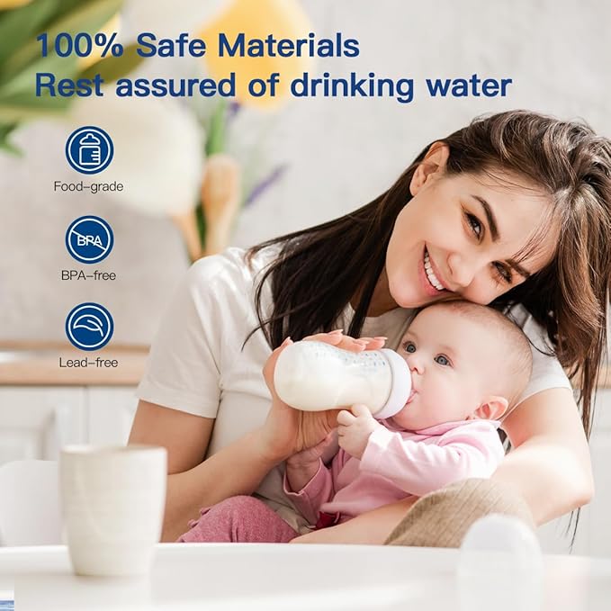 Faucet Water Filter Replacement for All PUR®, PUR®Plus Faucet Filtration Systems Compatible with NSF Certified Water Filter for Pur® RF-9999® and RF-3375, 3 Pack