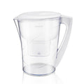Pureal Water Pitcher PPJ-350, WQA Gold Seal-Certified Water Purifier Reduces Chlorines and Chloroform, Chubby Large-Capacity (10 Cups) with Smart Filter Change Indicator