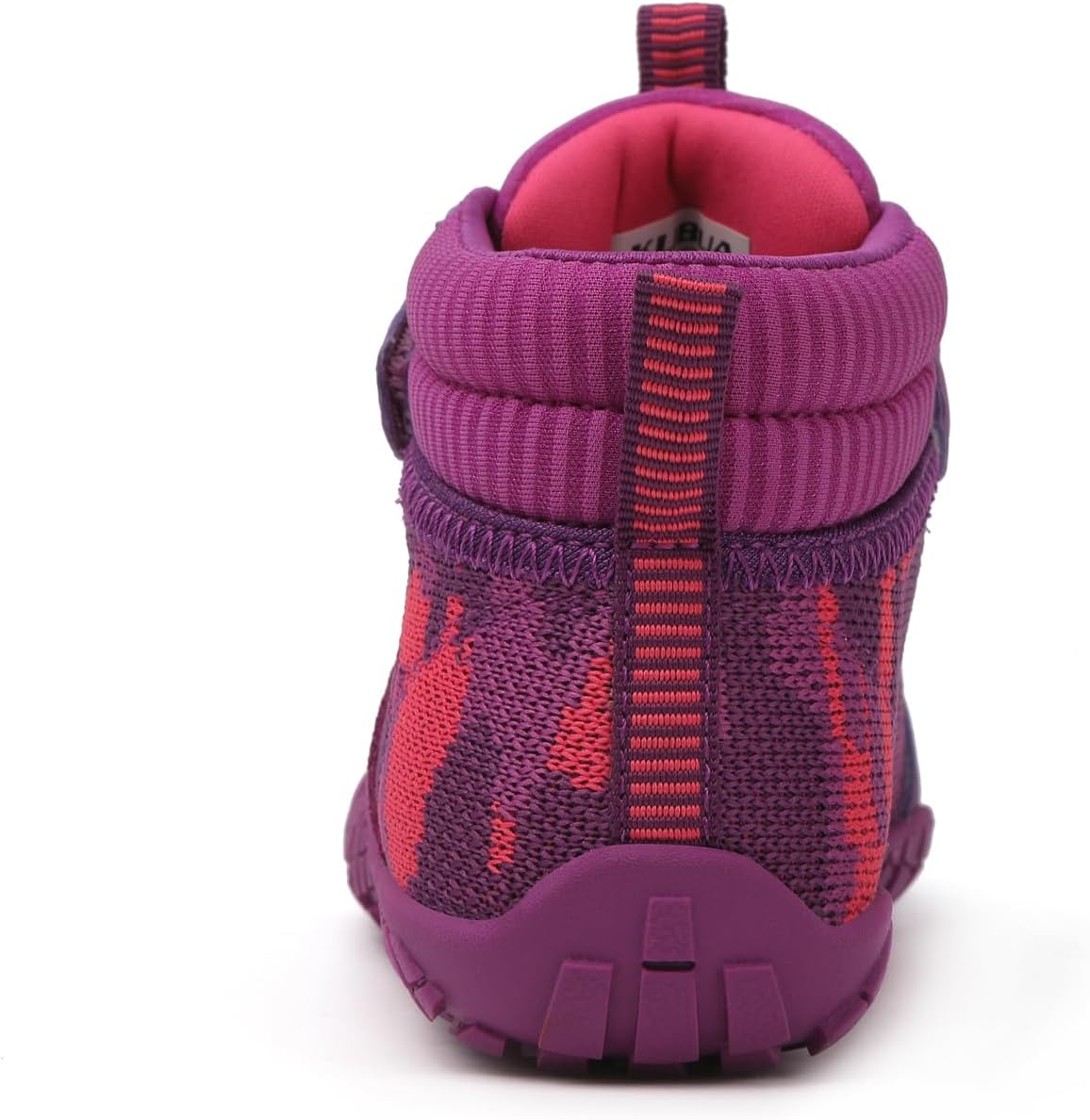 KUBUA Kids High Top Barefoot Shoes Boys Girls Minimalist Sneakers Lightweight Comfort Zero Drop Shoes Toddler Little Big Kid