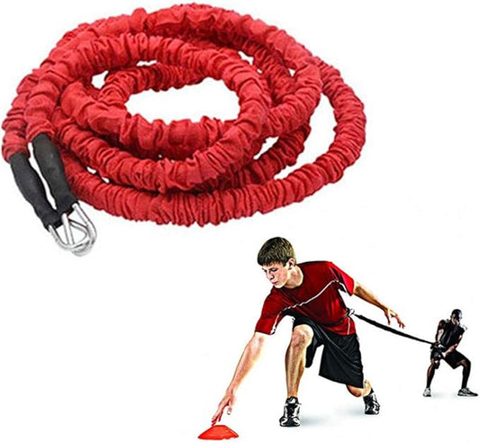YNXing Resistance Training Rope Explosive Force Bounce Physical Training Resistance Rope Improving Speed, Stamina and Strength-FlexoryFit