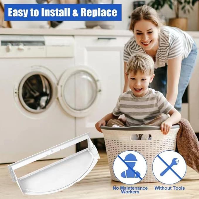 WE18X25100 Dryer Lint Screen Filter Replacement Part by FreeCat,Compatible with GE & Hotpoint Dryer-Replaces WE18M19 WE18M28 WE18M25 AP6037511 PS11767017 DE5100