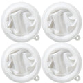 4 Pieces 200 Mesh Strainer Kitchen Food Filter，Ultra-Fine Nylon Mesh Sieve，Plastic fine mesh Colander for Filtering Soy Milk, Coffee, Milk, Yogurt, Juice