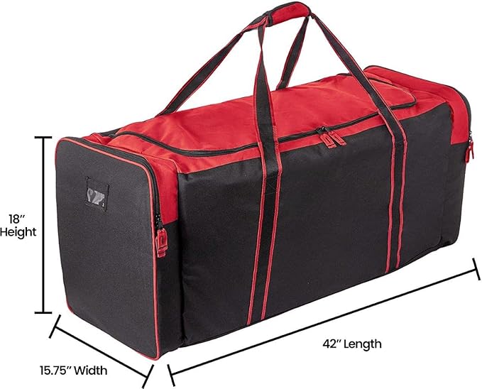 Jetstream Heavy Duty Multi Pocket Durable Sports Gym Equipment Travel Duffel Bag-FlexoryFit