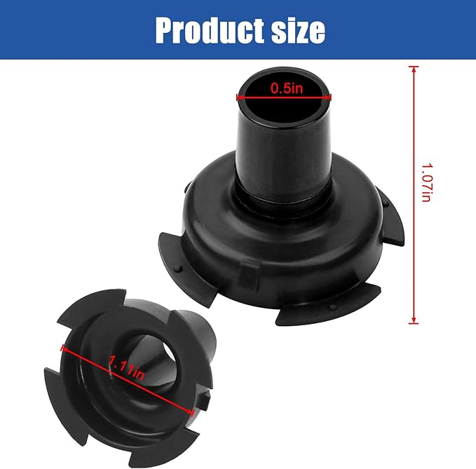 4223 Drain Spud for 600, 600A, 600M,500, 500A, 500M, 550, 560 Humidifier Models Replacement Parts(2 PCS)