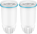 Water Filter Replacement for ZERO Pitchers and Dispensers ZR-001 ZR-017 ZR-004 ZP010, 5-Multi-Stage Filter System Reduce Lead, Chromium, PFOA/PFOS and TDS, 2 pack by APPLIANCEMENTS