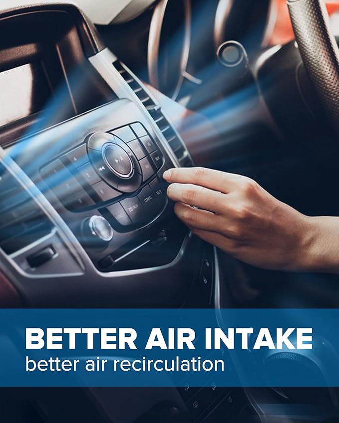 PHILTOP ACF088 (CF11924) Cabin Air Filter, Replacement for Fiat500 (2012-2019), Premium Cabin Filter with Activated Carbon Filter Up Dust Pollen Odor